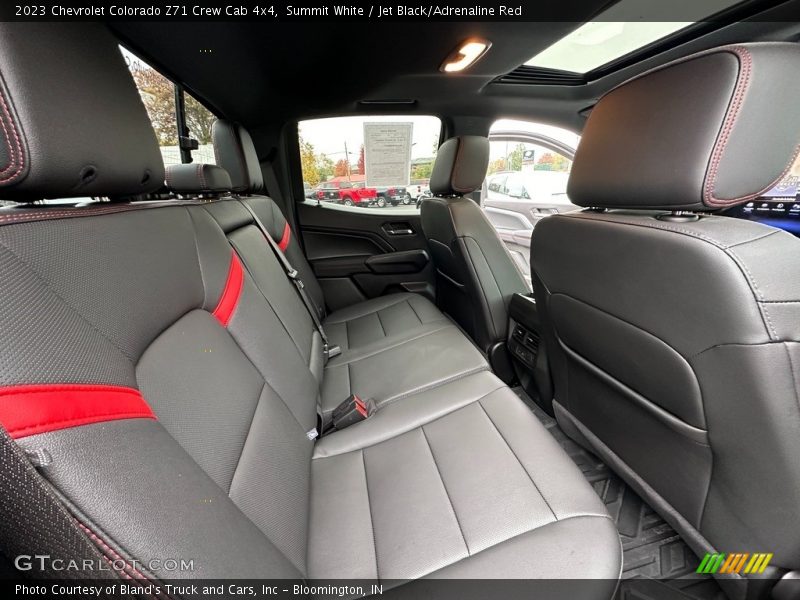 Rear Seat of 2023 Colorado Z71 Crew Cab 4x4