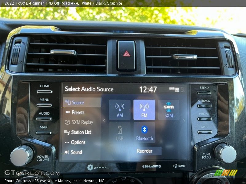 Audio System of 2022 4Runner TRD Off Road 4x4