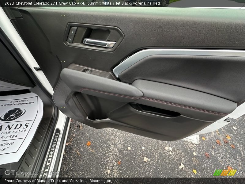 Door Panel of 2023 Colorado Z71 Crew Cab 4x4