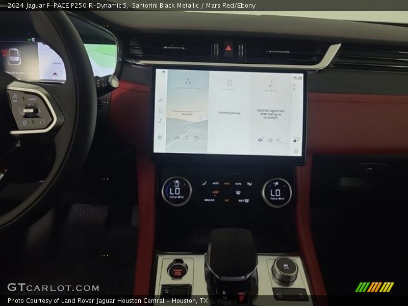 Santorini Black Metallic / Mars Red/Ebony 2024 Jaguar F-PACE P250 R-Dynamic S