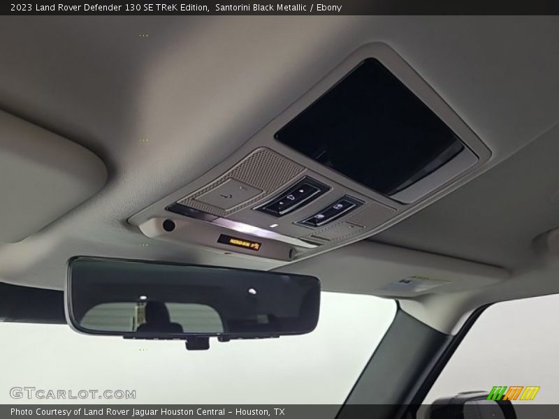 Controls of 2023 Defender 130 SE TReK Edition