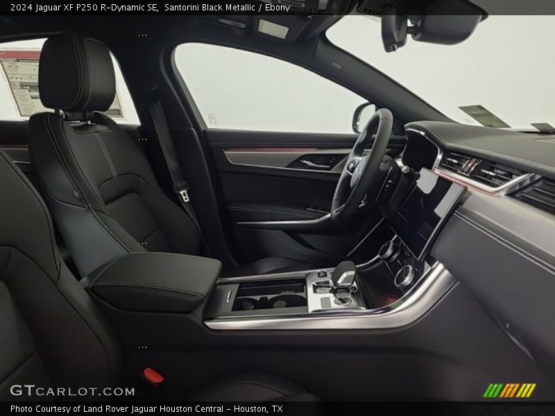 Santorini Black Metallic / Ebony 2024 Jaguar XF P250 R-Dynamic SE