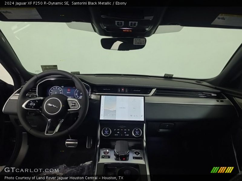 Santorini Black Metallic / Ebony 2024 Jaguar XF P250 R-Dynamic SE