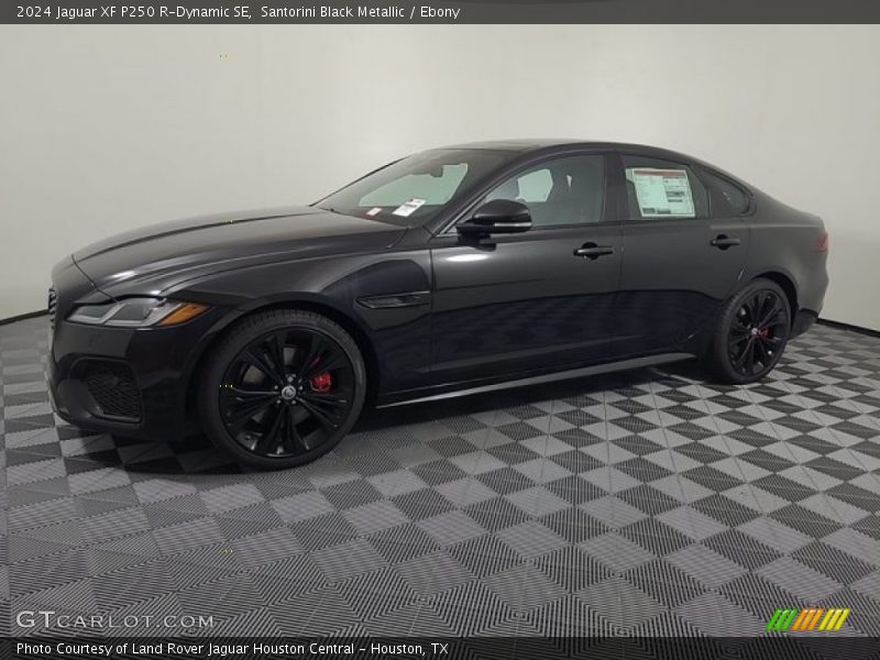Santorini Black Metallic / Ebony 2024 Jaguar XF P250 R-Dynamic SE