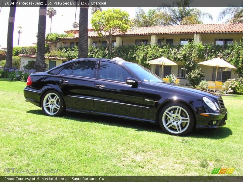 Black / Charcoal 2004 Mercedes-Benz E 55 AMG Sedan