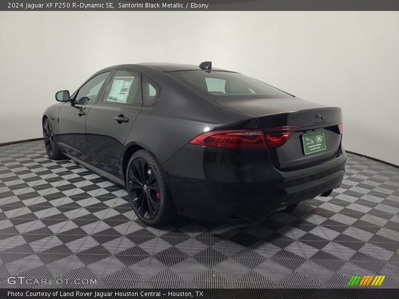 Santorini Black Metallic / Ebony 2024 Jaguar XF P250 R-Dynamic SE
