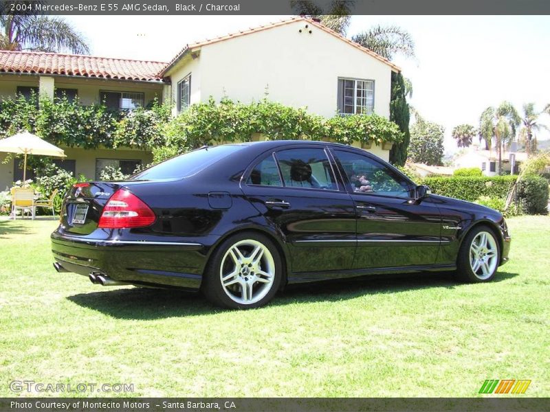 Black / Charcoal 2004 Mercedes-Benz E 55 AMG Sedan