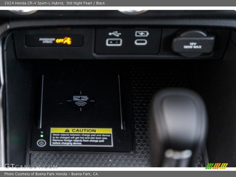 Still Night Pearl / Black 2024 Honda CR-V Sport-L Hybrid