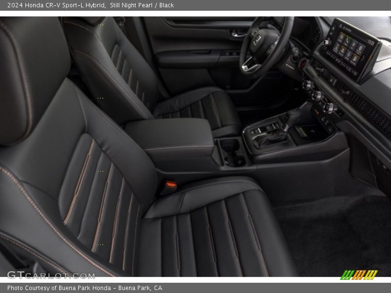 Still Night Pearl / Black 2024 Honda CR-V Sport-L Hybrid