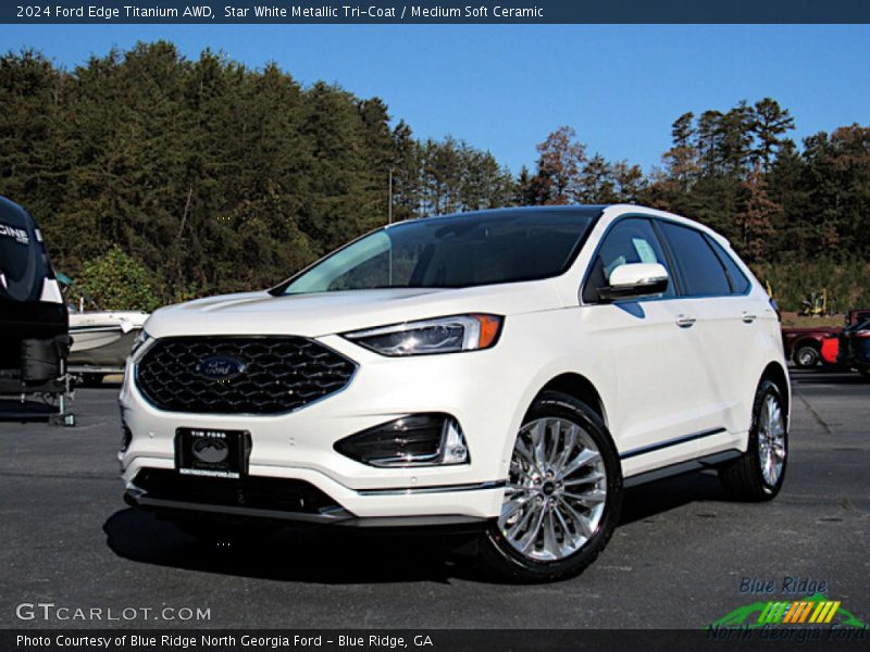 Front 3/4 View of 2024 Edge Titanium AWD