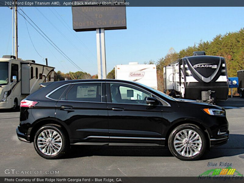  2024 Edge Titanium AWD Agate Black Metallic