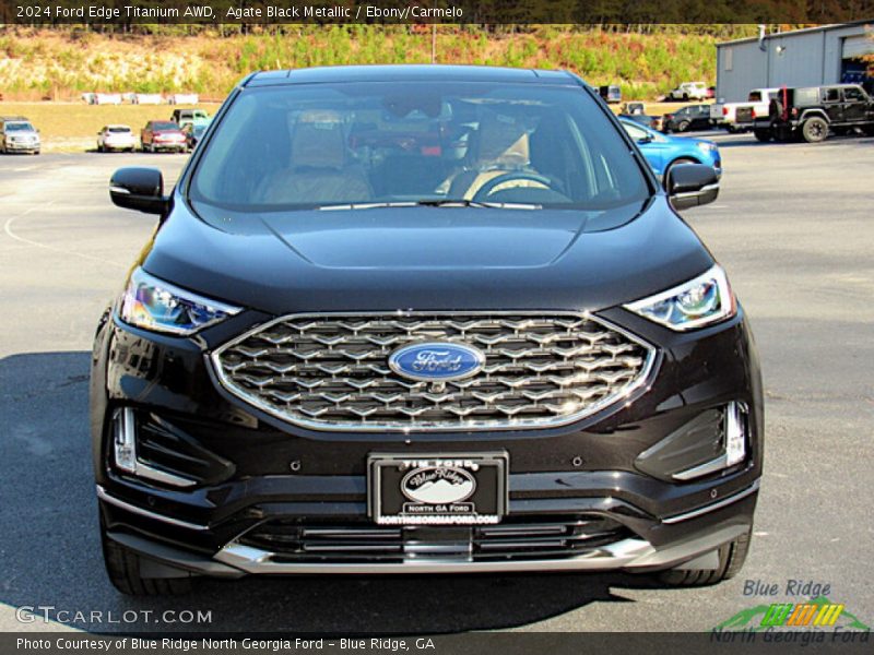  2024 Edge Titanium AWD Agate Black Metallic