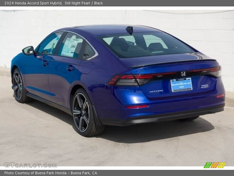 Still Night Pearl / Black 2024 Honda Accord Sport Hybrid
