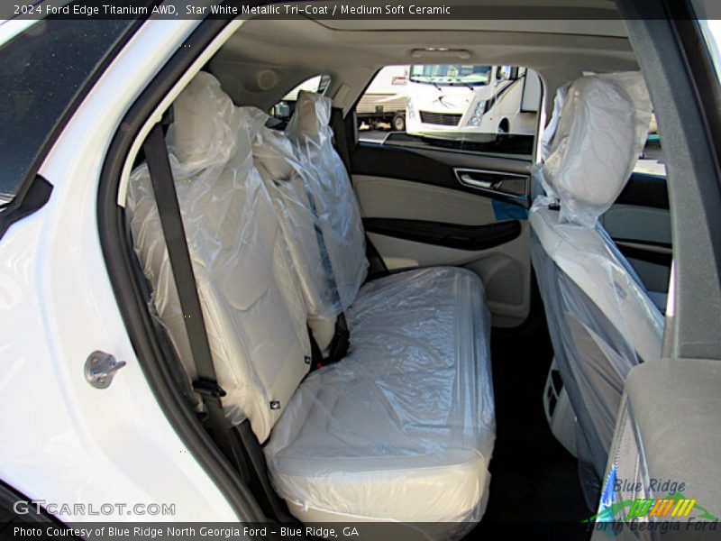 Rear Seat of 2024 Edge Titanium AWD