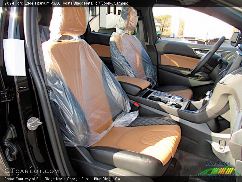 Front Seat of 2024 Edge Titanium AWD