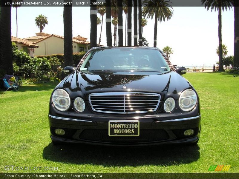 Black / Charcoal 2004 Mercedes-Benz E 55 AMG Sedan