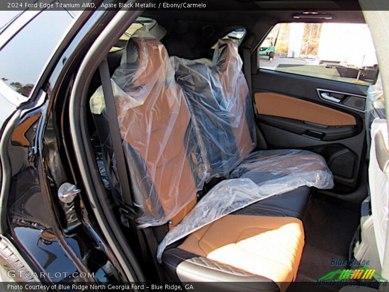 Rear Seat of 2024 Edge Titanium AWD