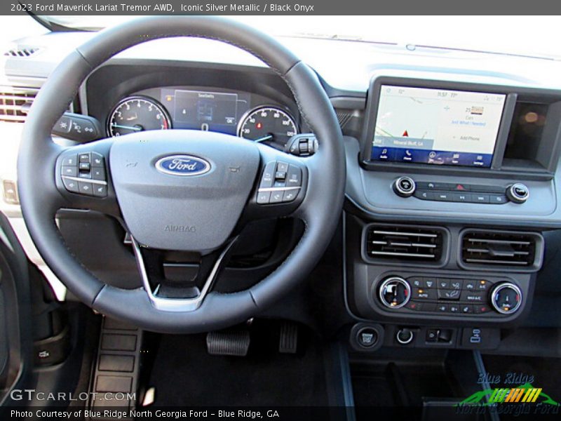 Dashboard of 2023 Maverick Lariat Tremor AWD
