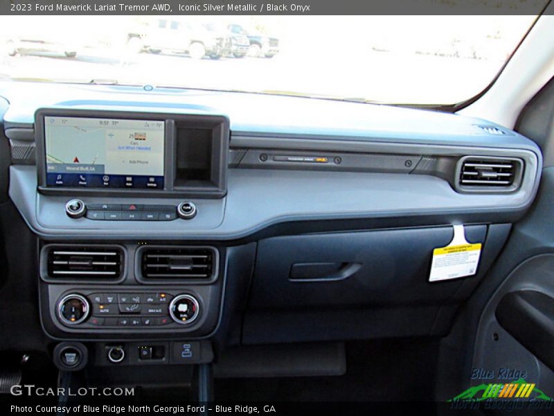 Dashboard of 2023 Maverick Lariat Tremor AWD