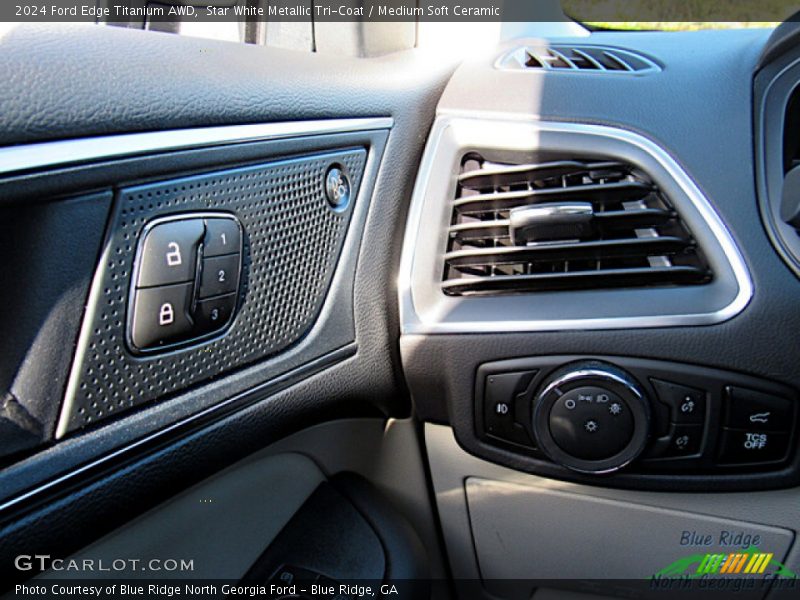 Controls of 2024 Edge Titanium AWD