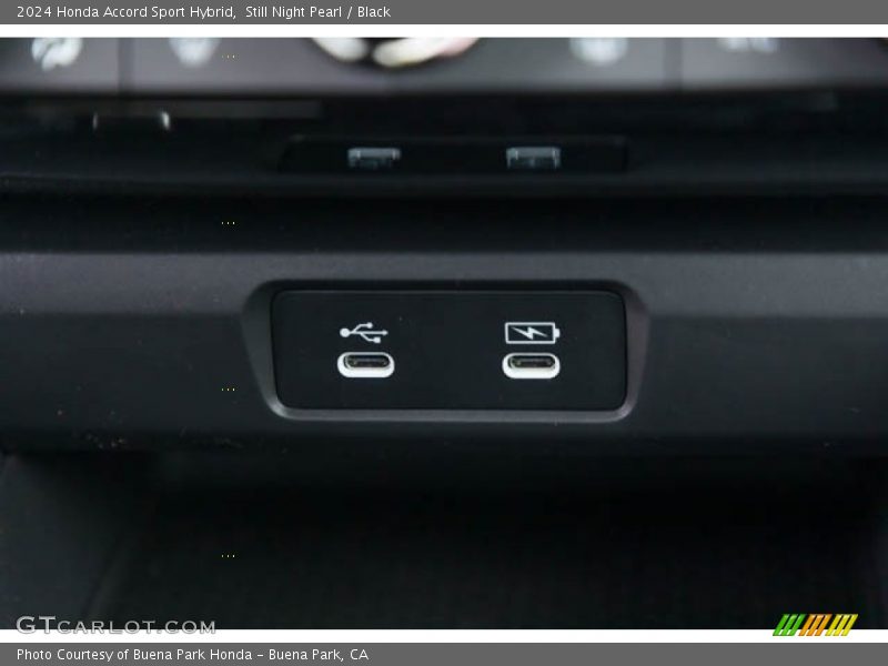 Still Night Pearl / Black 2024 Honda Accord Sport Hybrid