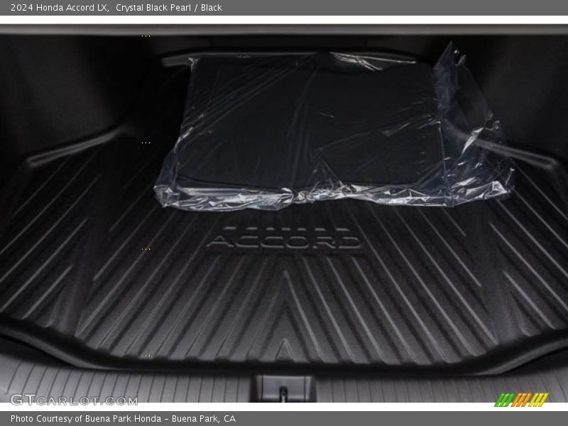 Crystal Black Pearl / Black 2024 Honda Accord LX