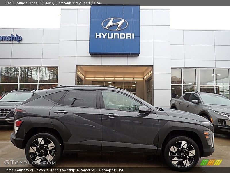  2024 Kona SEL AWD Ecotronic Gray Pearl
