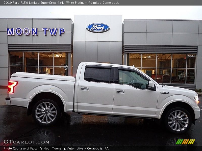 White Platinum / Limited Camelback 2019 Ford F150 Limited SuperCrew 4x4