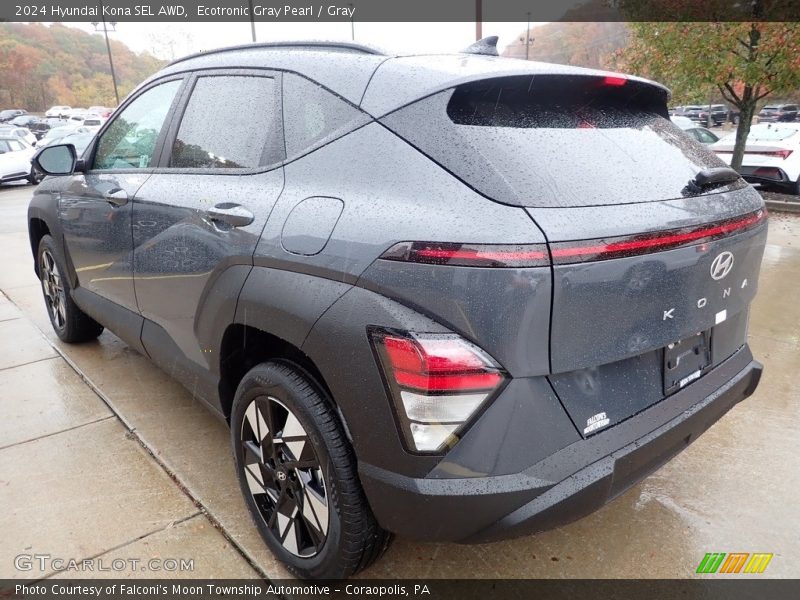 Ecotronic Gray Pearl / Gray 2024 Hyundai Kona SEL AWD