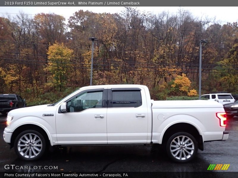  2019 F150 Limited SuperCrew 4x4 White Platinum