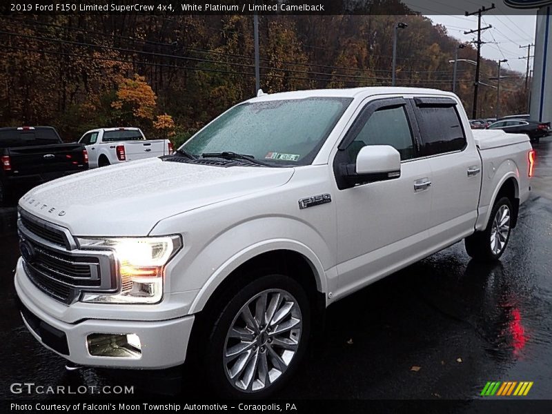 Front 3/4 View of 2019 F150 Limited SuperCrew 4x4