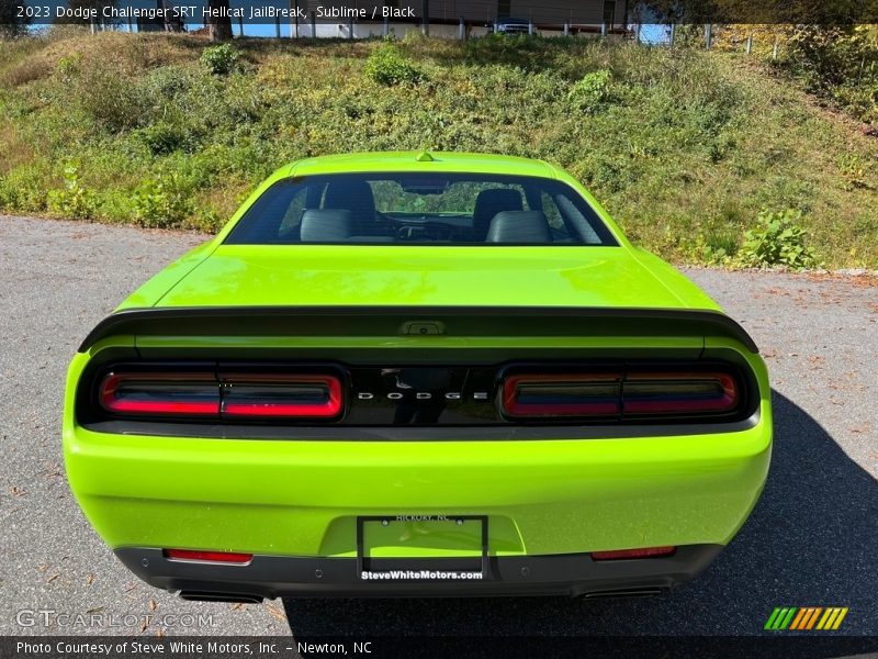 Sublime / Black 2023 Dodge Challenger SRT Hellcat JailBreak