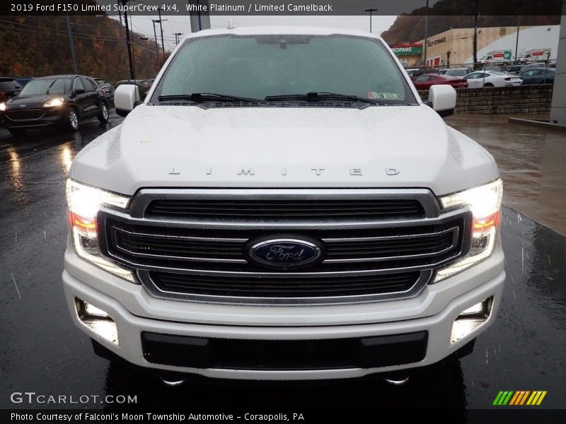 White Platinum / Limited Camelback 2019 Ford F150 Limited SuperCrew 4x4