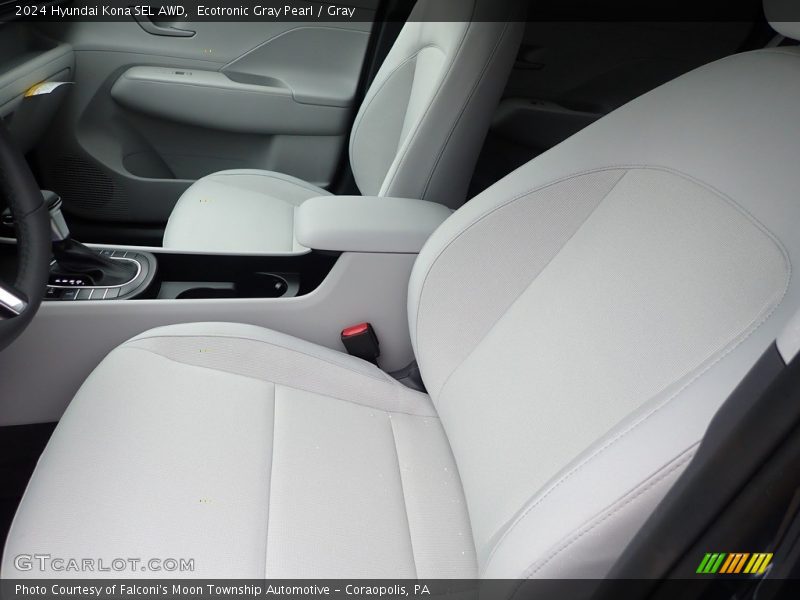 Ecotronic Gray Pearl / Gray 2024 Hyundai Kona SEL AWD