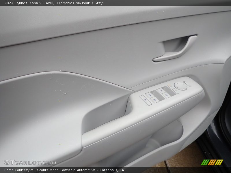 Ecotronic Gray Pearl / Gray 2024 Hyundai Kona SEL AWD