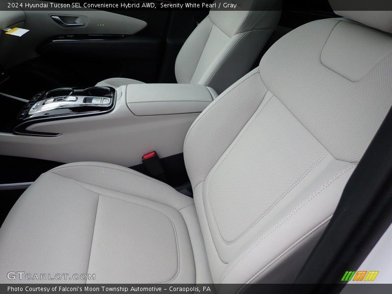 Front Seat of 2024 Tucson SEL Convenience Hybrid AWD