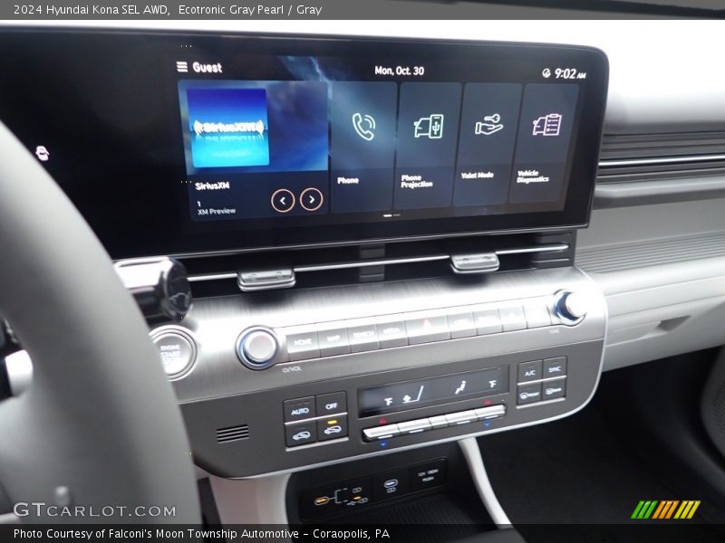 Ecotronic Gray Pearl / Gray 2024 Hyundai Kona SEL AWD