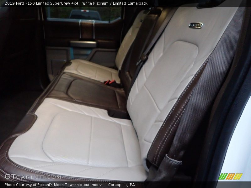 Rear Seat of 2019 F150 Limited SuperCrew 4x4