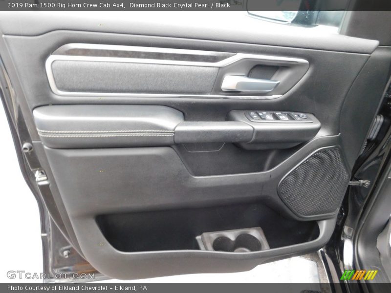 Diamond Black Crystal Pearl / Black 2019 Ram 1500 Big Horn Crew Cab 4x4