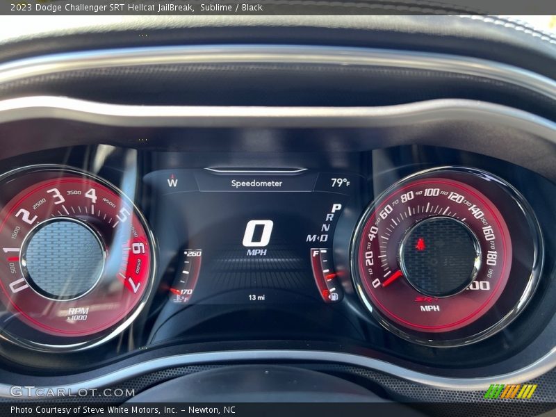  2023 Challenger SRT Hellcat JailBreak SRT Hellcat JailBreak Gauges