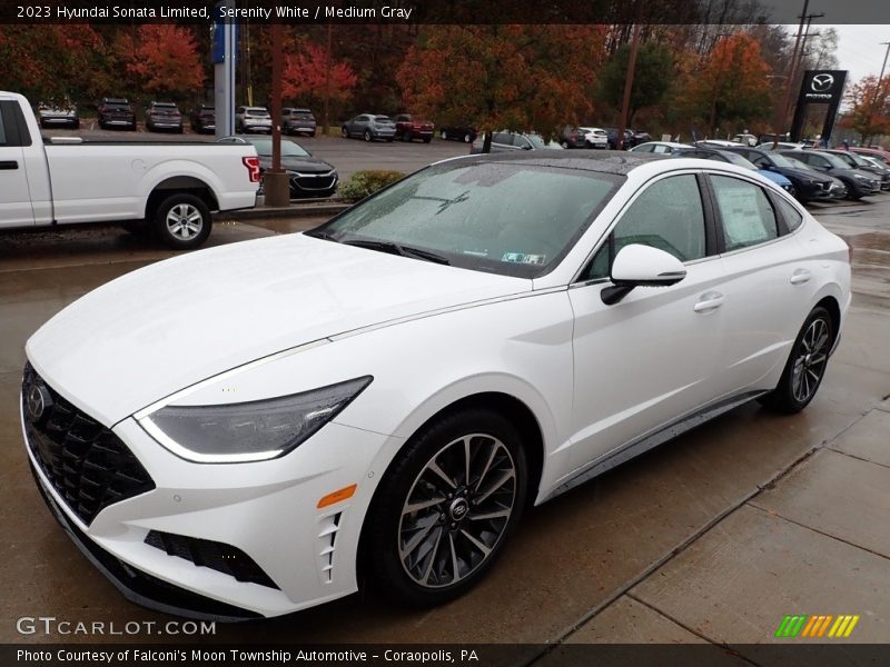 Front 3/4 View of 2023 Sonata Limited