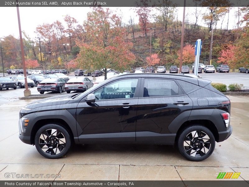  2024 Kona SEL AWD Abyss Black Pearl
