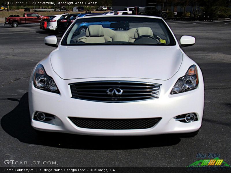 Moonlight White / Wheat 2013 Infiniti G 37 Convertible