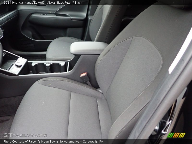 Abyss Black Pearl / Black 2024 Hyundai Kona SEL AWD