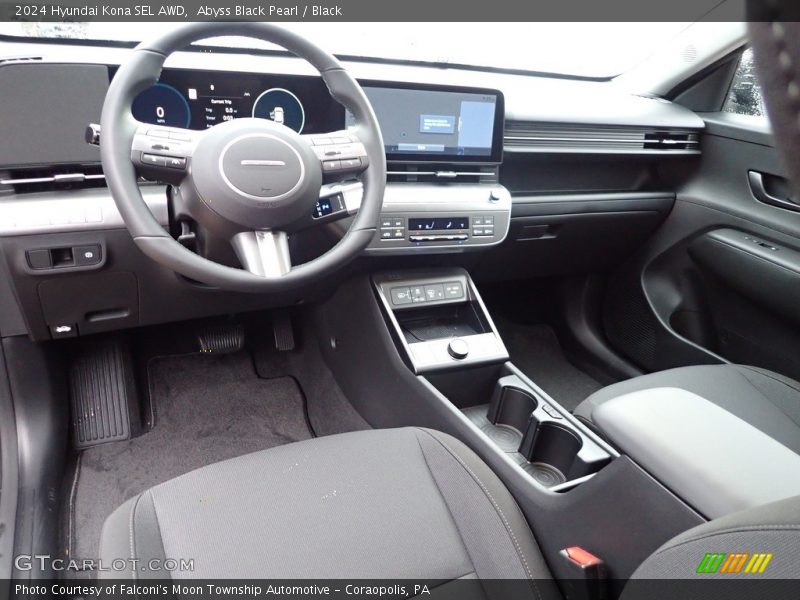 Front Seat of 2024 Kona SEL AWD