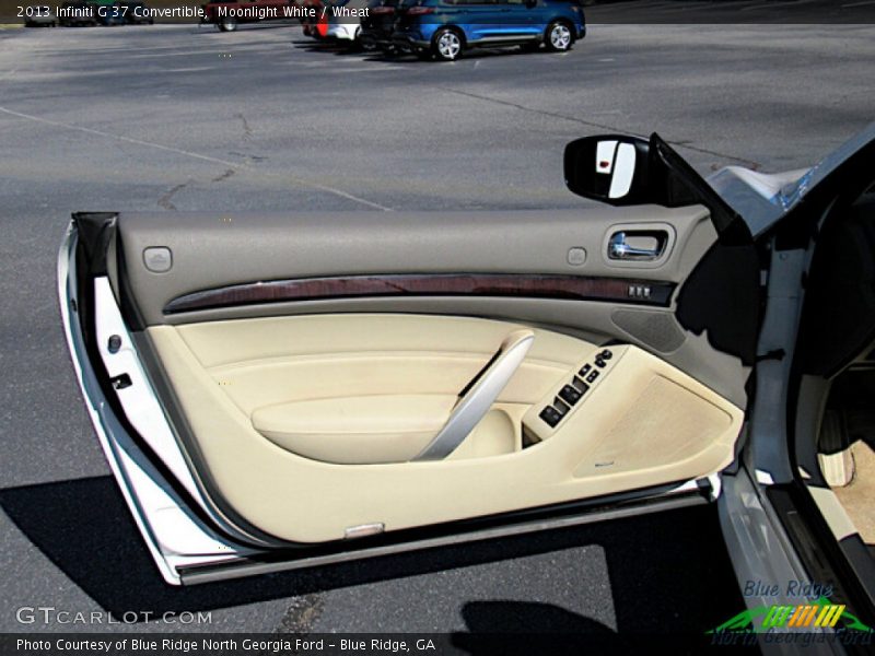 Moonlight White / Wheat 2013 Infiniti G 37 Convertible
