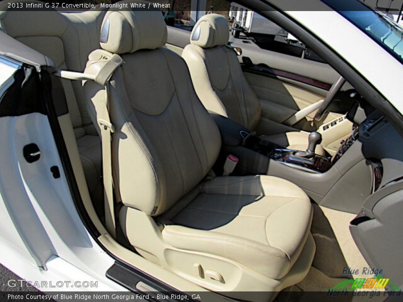 Moonlight White / Wheat 2013 Infiniti G 37 Convertible