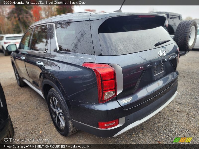 Steel Graphite / Black/Gray 2020 Hyundai Palisade SEL