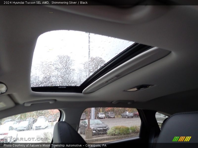 Sunroof of 2024 Tucson SEL AWD