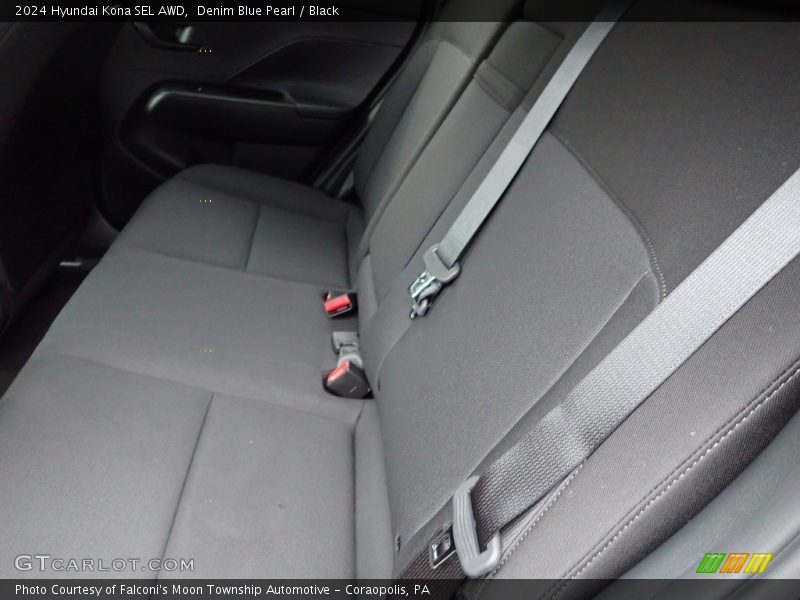 Denim Blue Pearl / Black 2024 Hyundai Kona SEL AWD